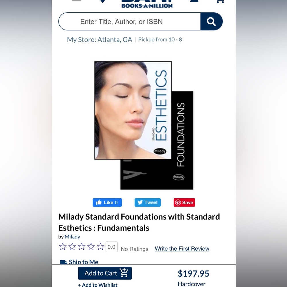 MILADY Esthetics & Fundementals Textbook BRAND NEW